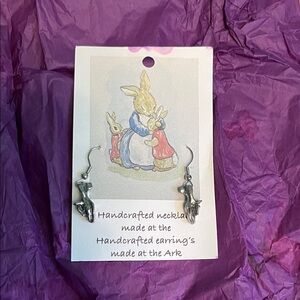 Silver Pilgrim Shoe Earrings